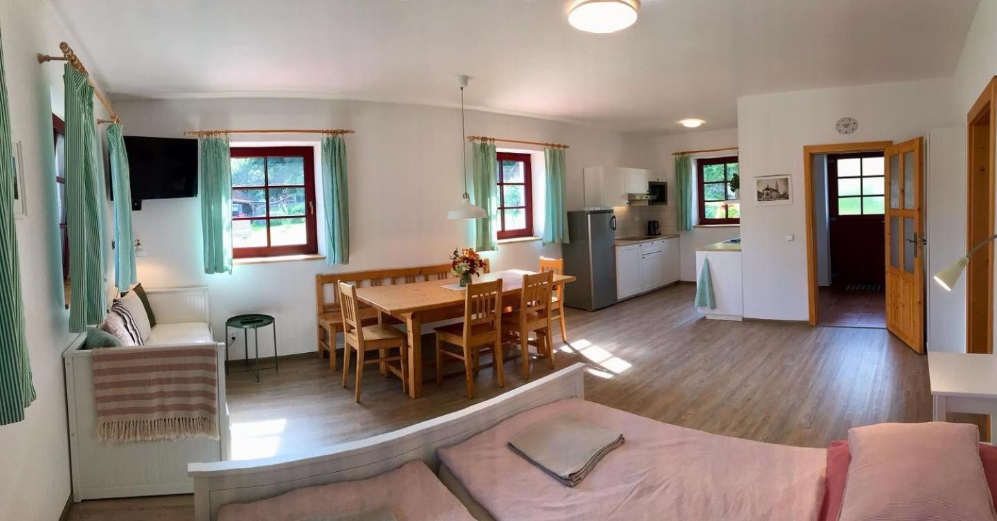 Ubytovani Praschlhaus Horní Planá Buitenkant foto